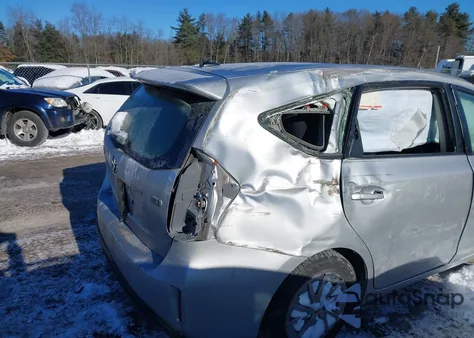 2015 Toyota Prius V Three from USA, damaged, VIN JTDZN3EU5FJ027669